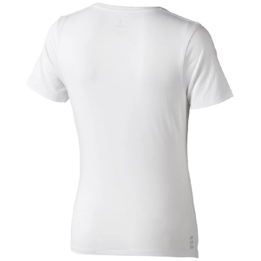 Damski T-shirt organiczny Kawartha z krótkim rękawem PFC-38017012 biały