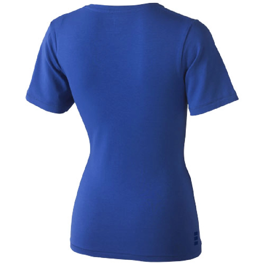 Damski T-shirt organiczny Kawartha z krótkim rękawem PFC-38017442 niebieski
