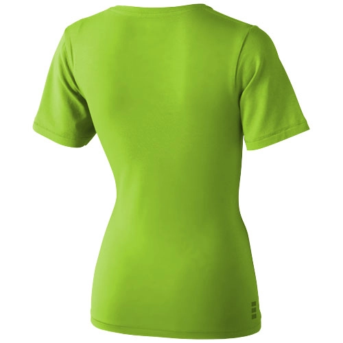 Damski T-shirt organiczny Kawartha z krótkim rękawem PFC-38017680 zielony