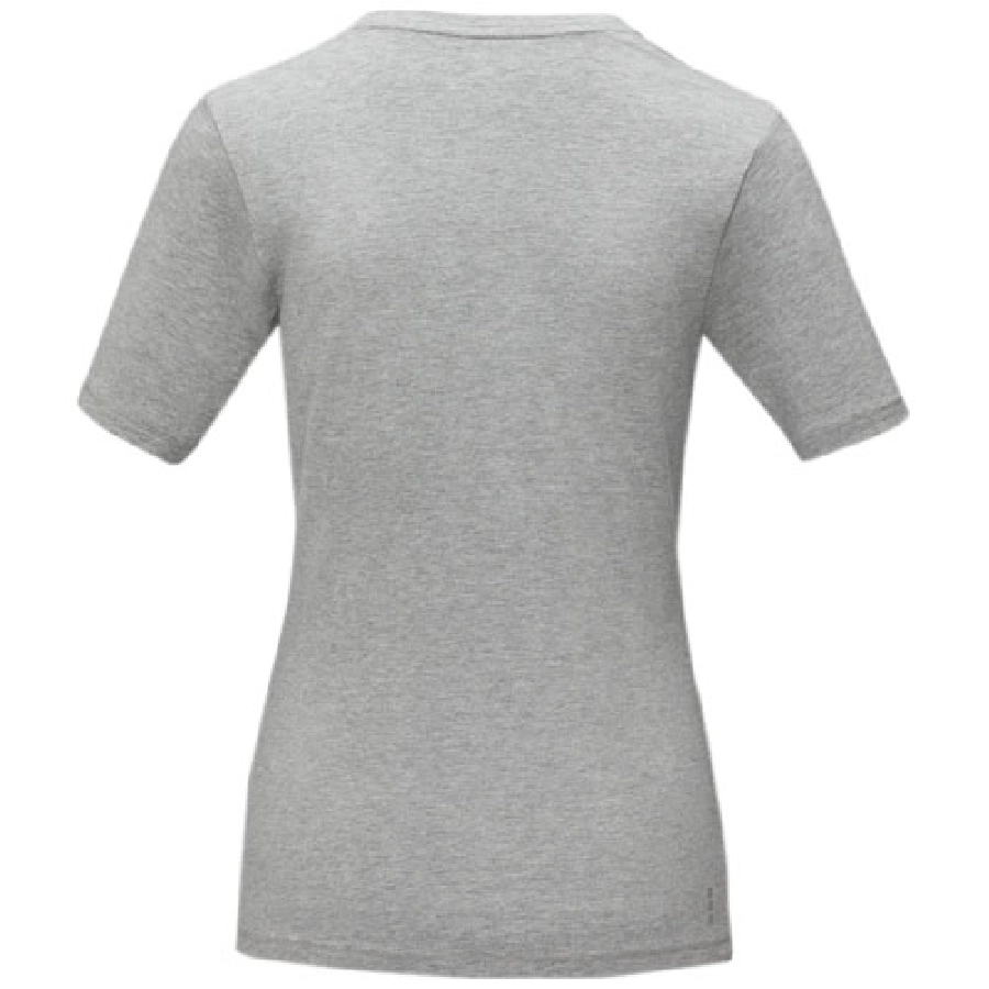 Damski T-shirt organiczny Kawartha z krótkim rękawem PFC-38017964 szary