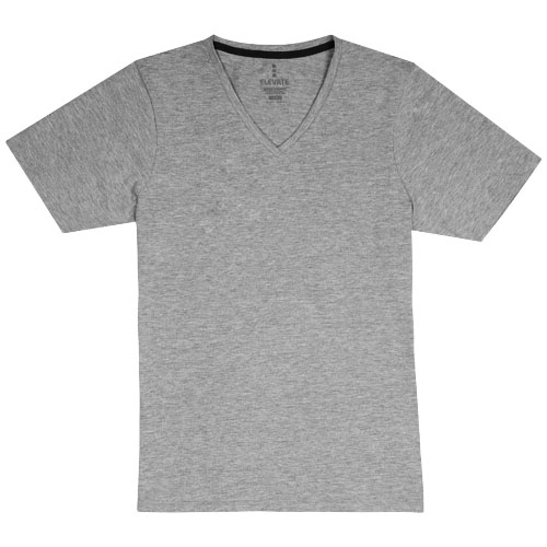 Damski T-shirt organiczny Kawartha z krótkim rękawem PFC-38017964 szary