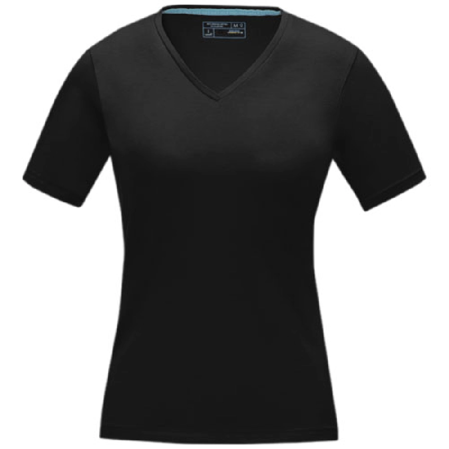 Damski T-shirt organiczny Kawartha z krótkim rękawem PFC-38017991 czarny