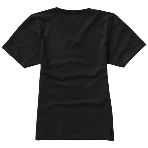 Damski T-shirt organiczny Kawartha z krótkim rękawem PFC-38017995 czarny