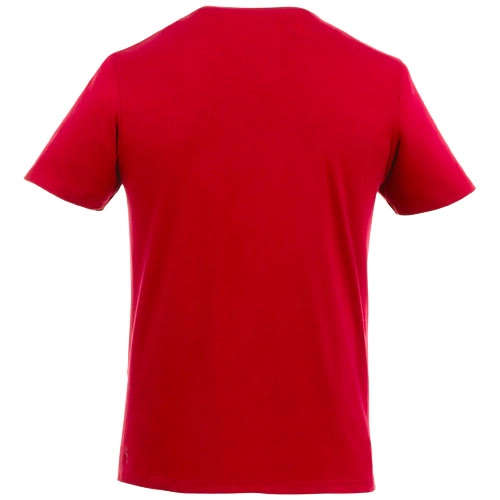 T-shirt unisex Finney z możliwością brandingu metki PFC-38023254 czerwony
