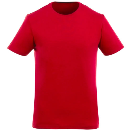 T-shirt unisex Finney z możliwością brandingu metki PFC-38023250 czerwony
