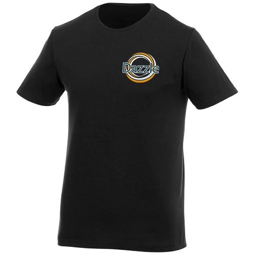 T-shirt unisex Finney z możliwością brandingu metki PFC-38023999 czarny