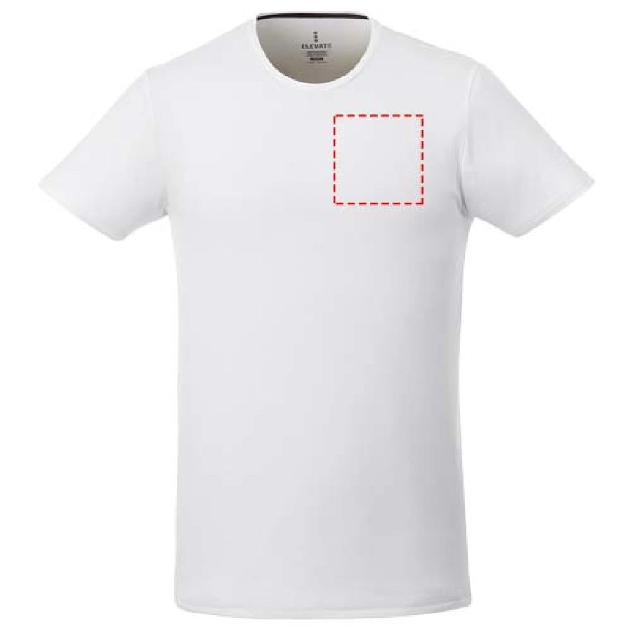 Męski organiczny t-shirt Balfour PFC-38024011 biały