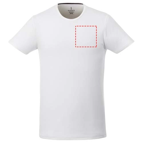 Męski organiczny t-shirt Balfour PFC-38024015 biały