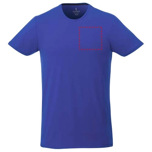 Męski organiczny t-shirt Balfour PFC-38024446 niebieski