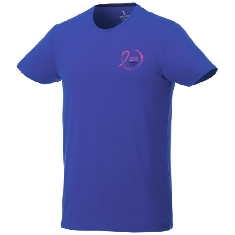 Męski organiczny t-shirt Balfour PFC-38024440 niebieski