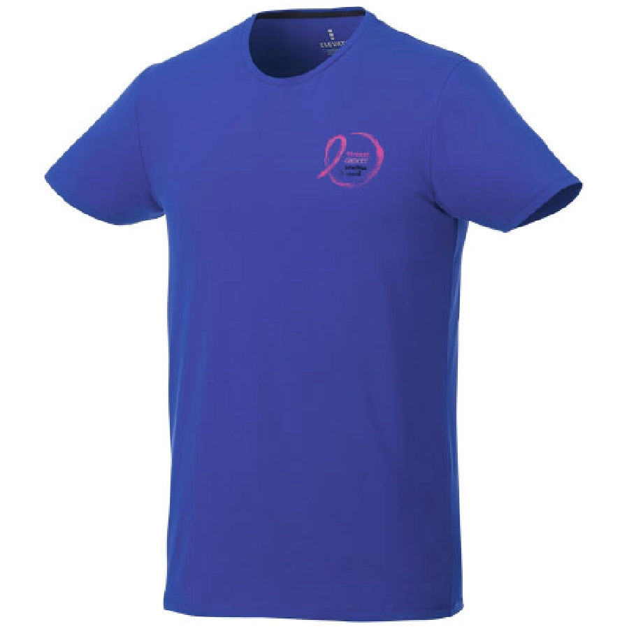 Męski organiczny t-shirt Balfour PFC-38024441 niebieski