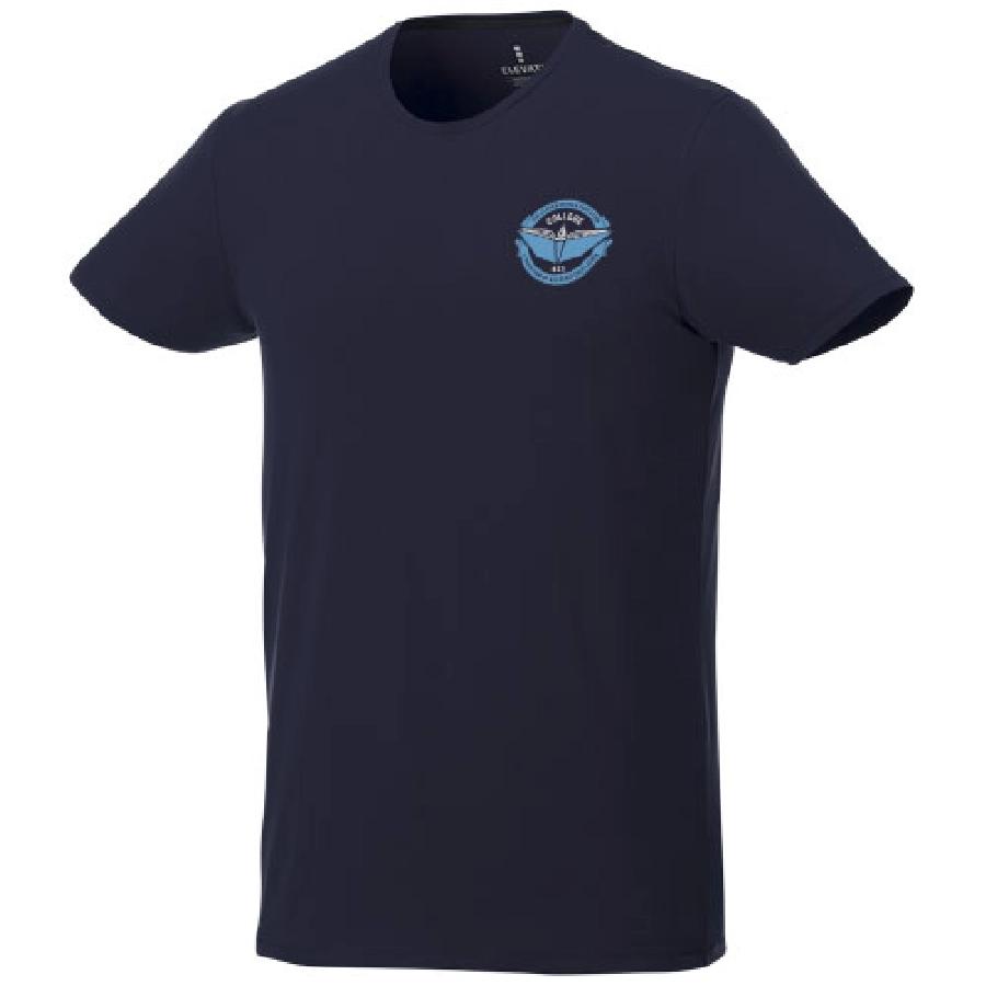 Męski organiczny t-shirt Balfour PFC-38024490 granatowy