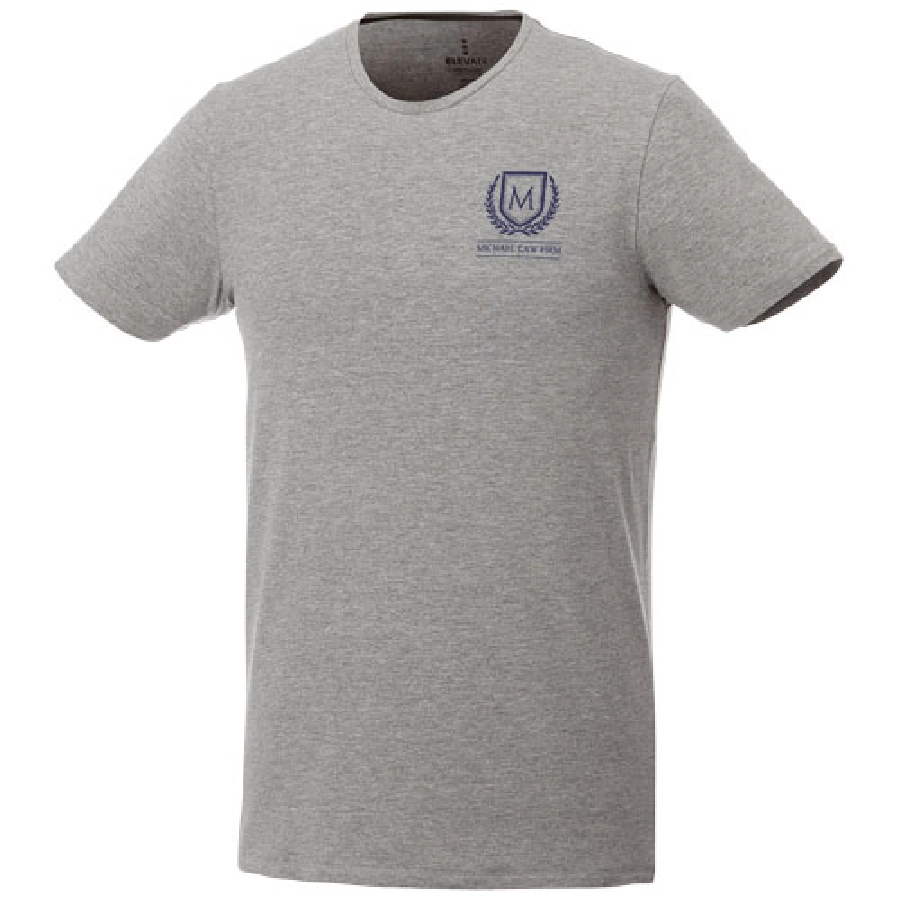 Męski organiczny t-shirt Balfour PFC-38024961 szary