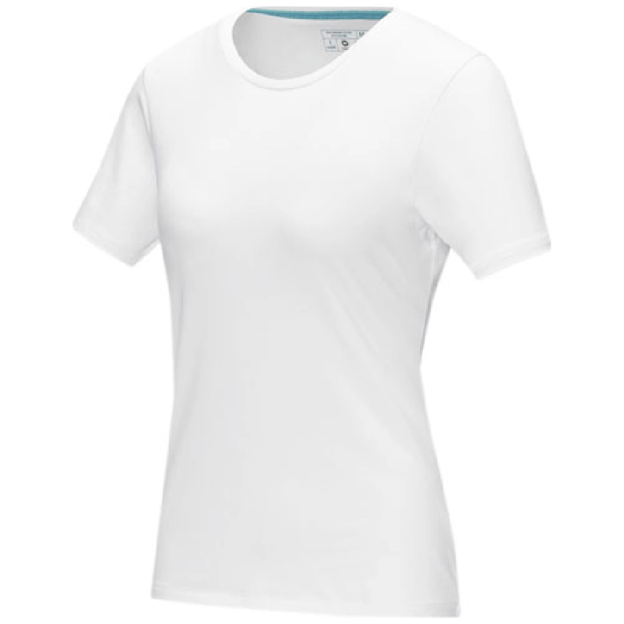 Damski organiczny t-shirt Balfour PFC-38025012 biały