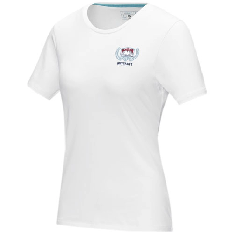 Damski organiczny t-shirt Balfour PFC-38025011 biały