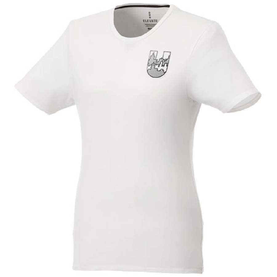 Damski organiczny t-shirt Balfour PFC-38025011 biały
