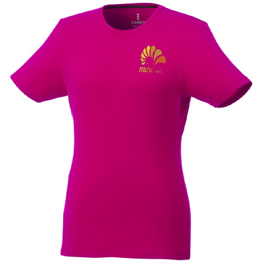 Damski organiczny t-shirt Balfour PFC-38025210 różowy