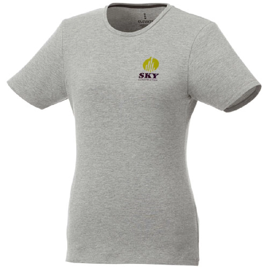 Damski organiczny t-shirt Balfour PFC-38025960 szary