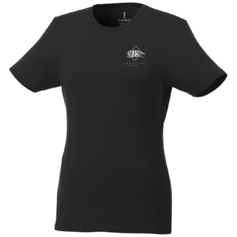 Damski organiczny t-shirt Balfour PFC-38025993 czarny