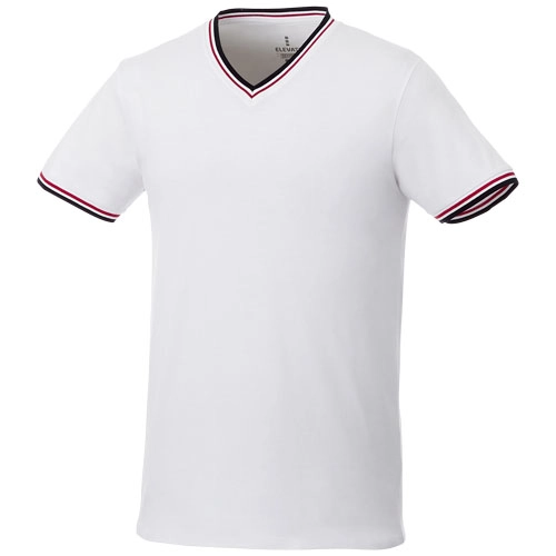 Męski t-shirt pique Elbert PFC-38026010 biały