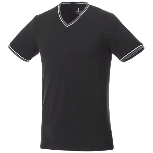 Męski t-shirt pique Elbert PFC-38026990 czarny