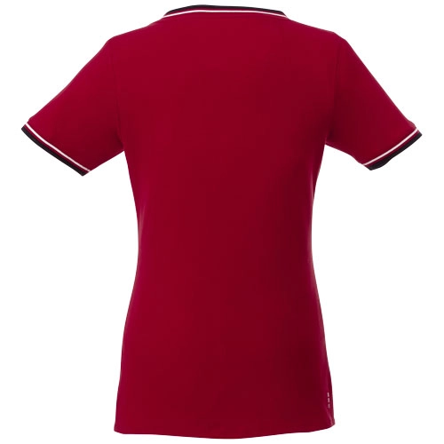 Damski t-shirt pique Elbert PFC-38027255 czerwony