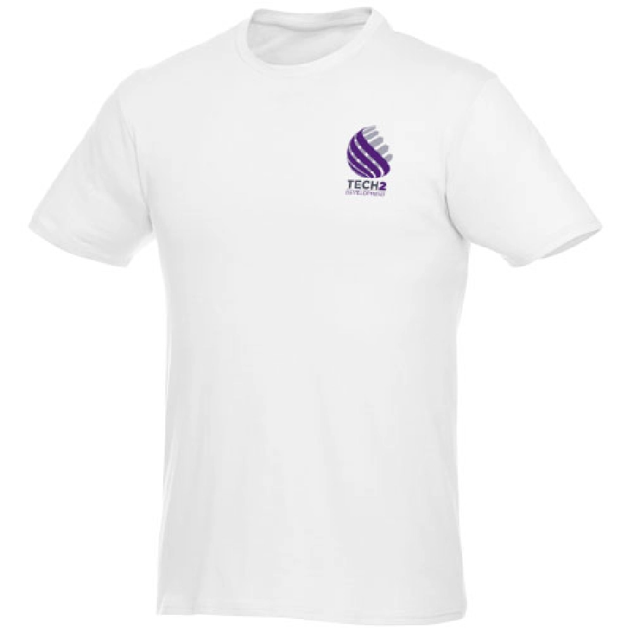 Męski T-shirt z krótkim rękawem Heros PFC-38028012 biały