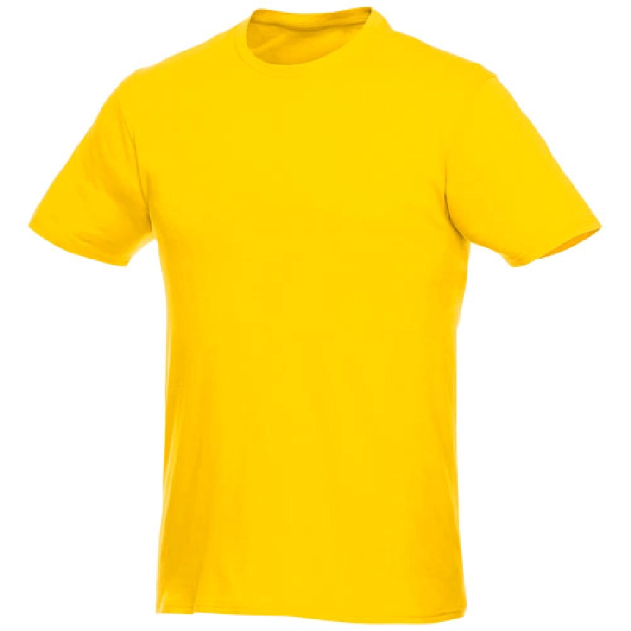 Męski T-shirt z krótkim rękawem Heros PFC-38028104 żółty