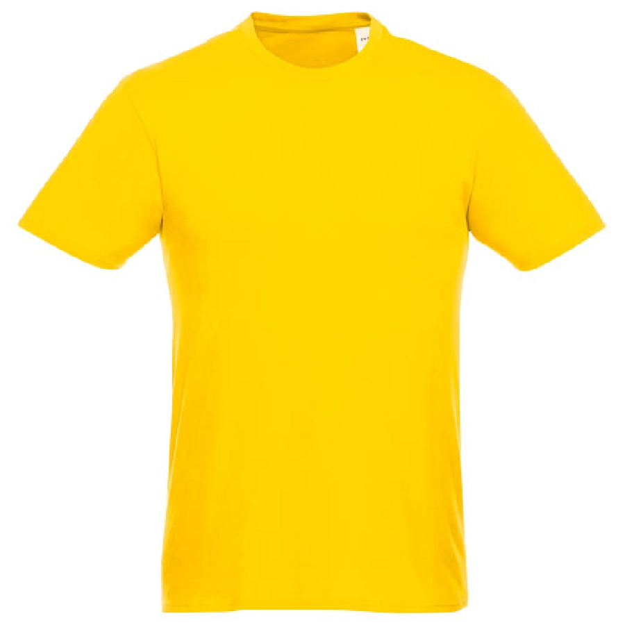 Męski T-shirt z krótkim rękawem Heros PFC-38028106 żółty