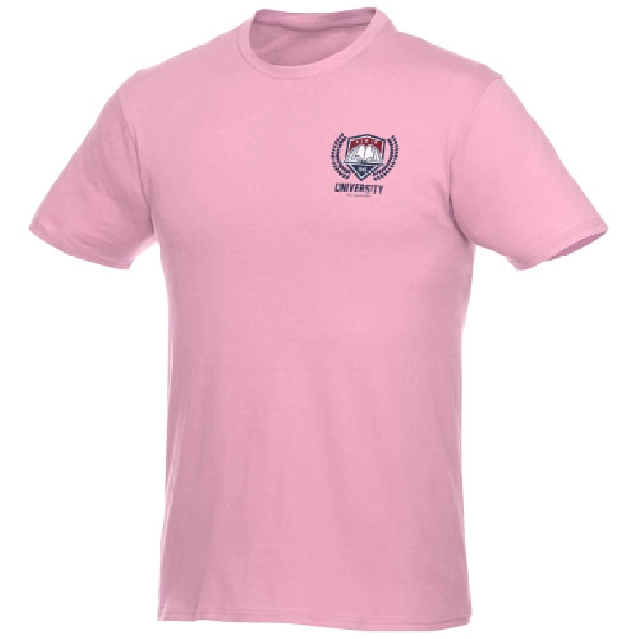 Męski T-shirt z krótkim rękawem Heros PFC-38028232 różowy
