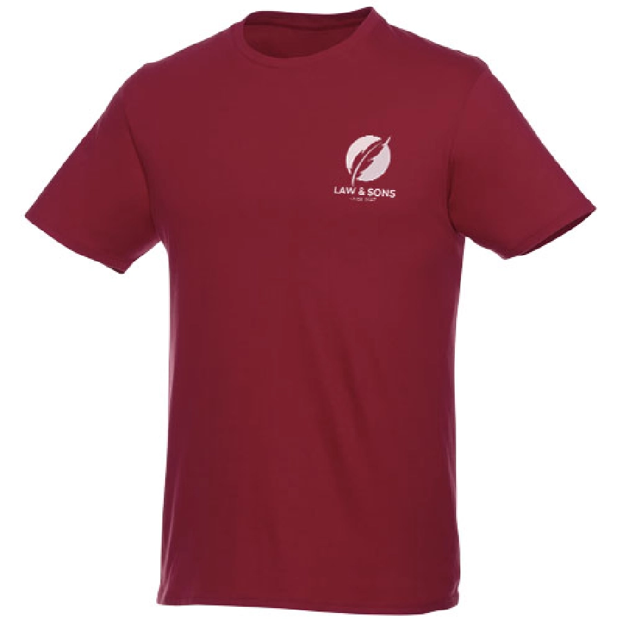 Męski T-shirt z krótkim rękawem Heros PFC-38028240 czerwony