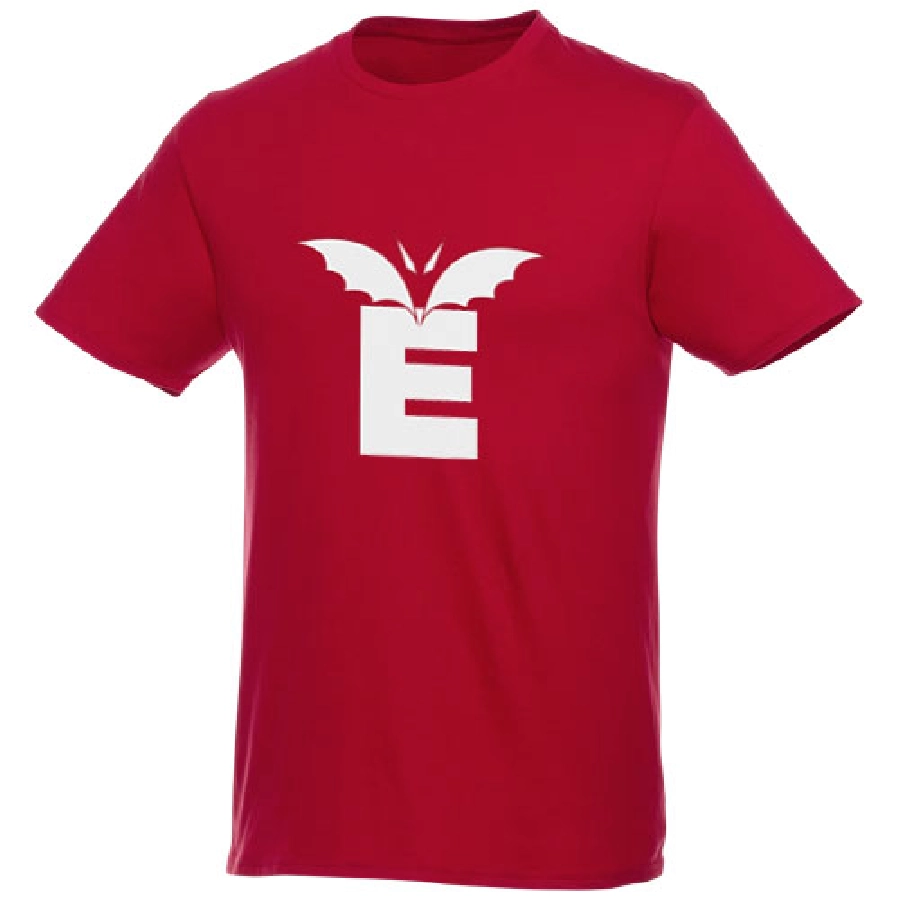 Męski T-shirt z krótkim rękawem Heros PFC-38028251 czerwony