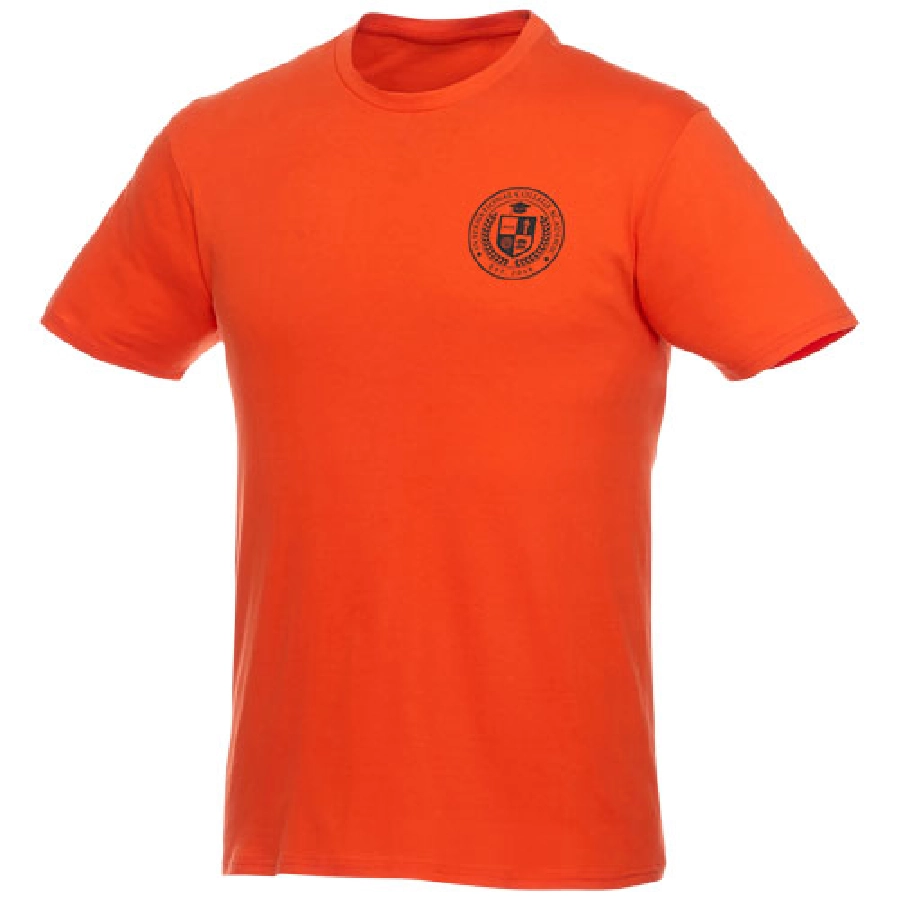 Męski T-shirt z krótkim rękawem Heros PFC-38028336 pomarańczowy