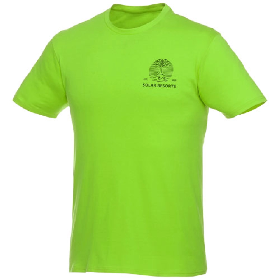Męski T-shirt z krótkim rękawem Heros PFC-38028683 zielony