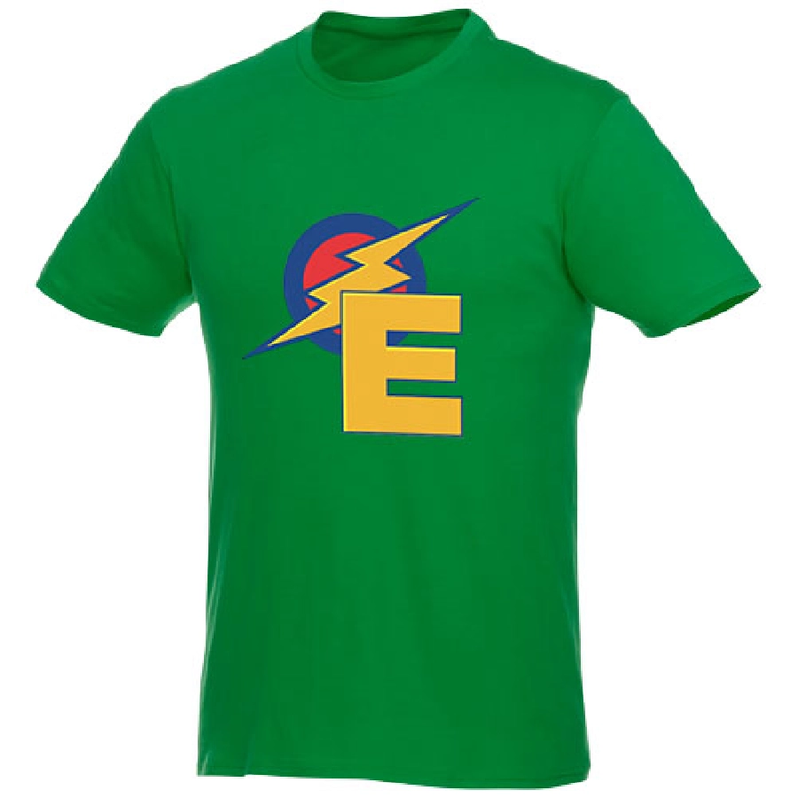 Męski T-shirt z krótkim rękawem Heros PFC-38028692 zielony