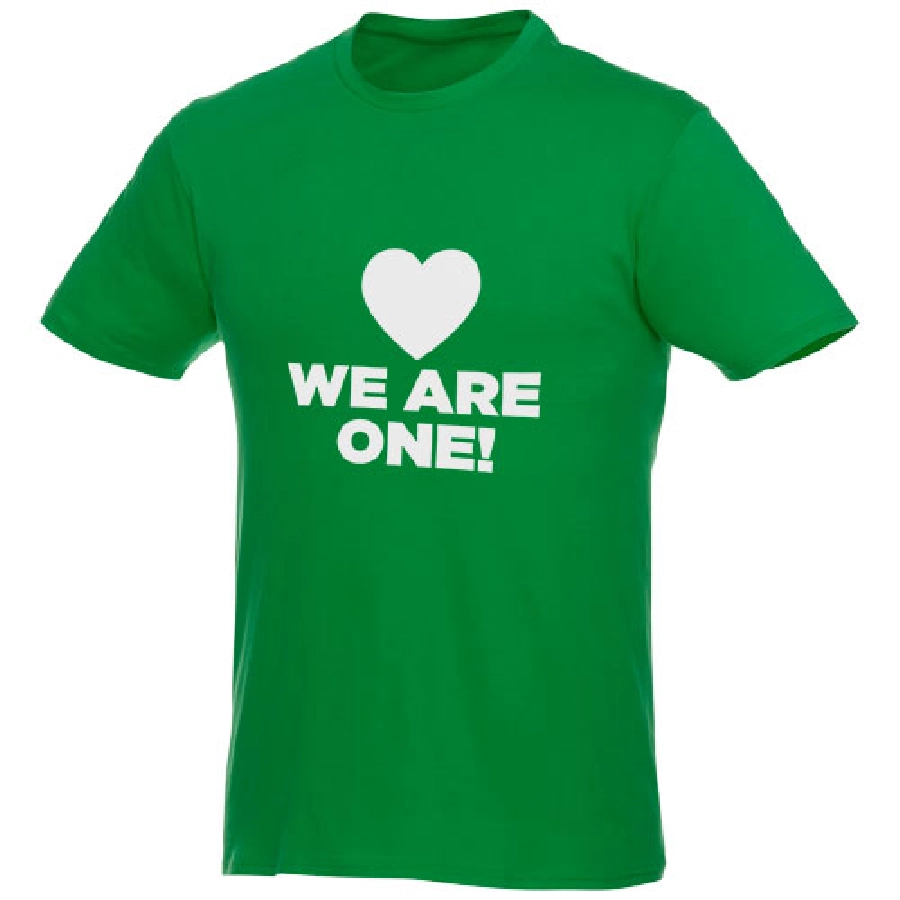 Męski T-shirt z krótkim rękawem Heros PFC-38028696 zielony