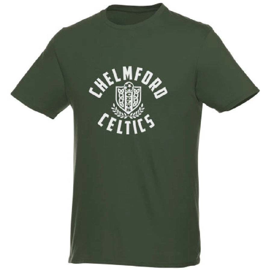 Męski T-shirt z krótkim rękawem Heros PFC-38028702 zielony