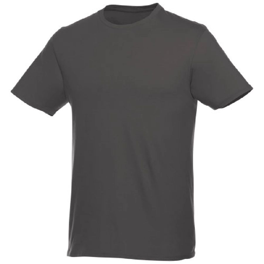 Męski T-shirt z krótkim rękawem Heros PFC-38028895 szary