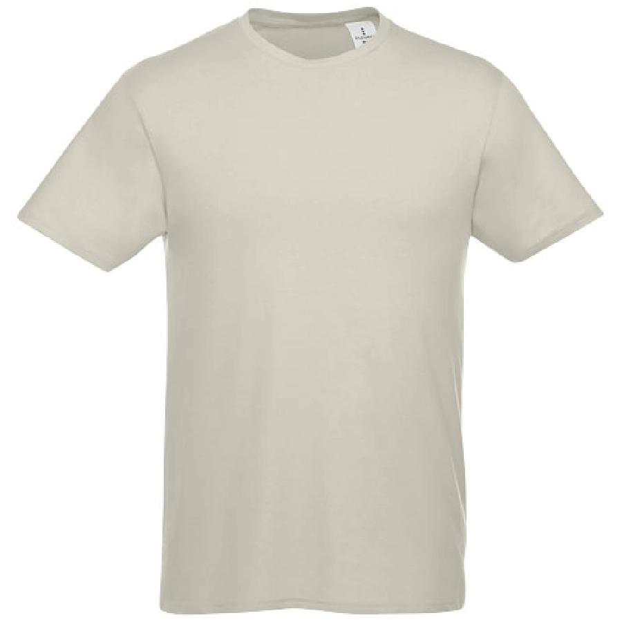 Męski T-shirt z krótkim rękawem Heros PFC-38028902 szary
