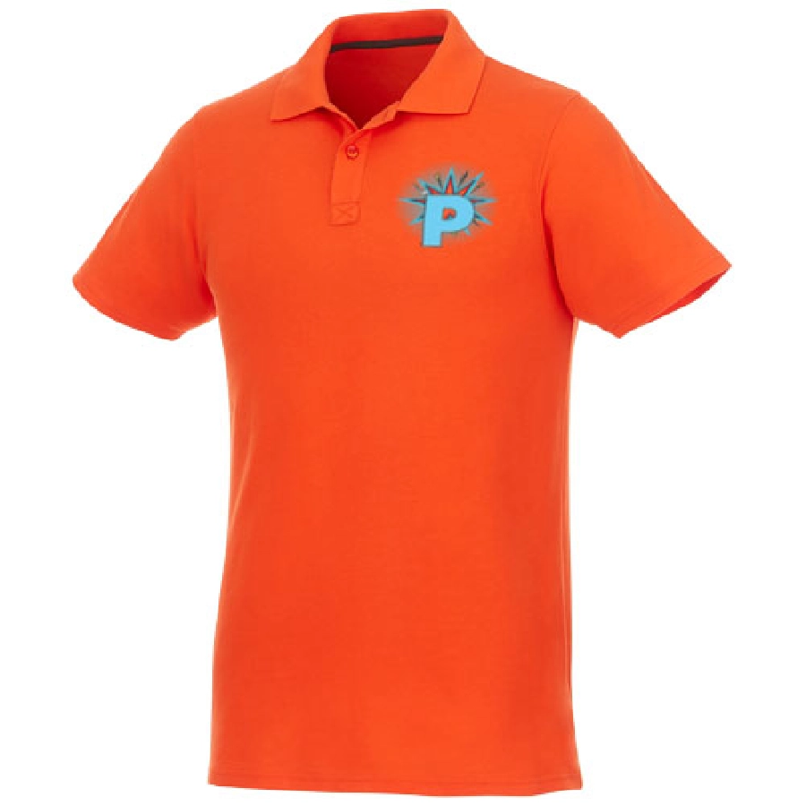 Helios koszulka męska polo z krótkim rękawem PFC-38106335 pomarańczowy