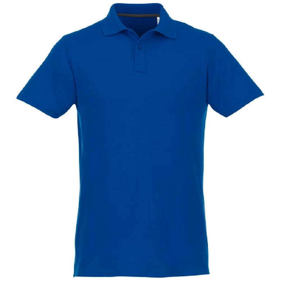 Helios koszulka męska polo z krótkim rękawem PFC-38106442 niebieski