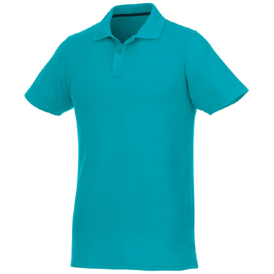 Helios koszulka męska polo z krótkim rękawem PFC-38106512 niebieski