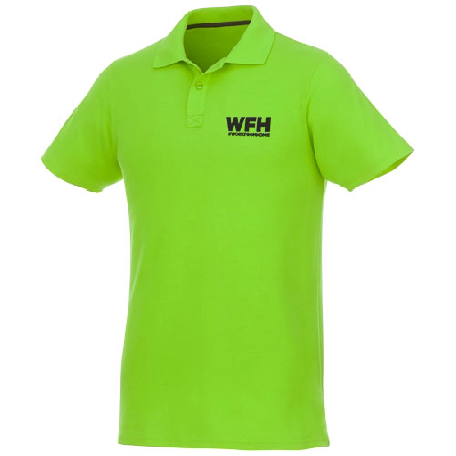 Helios koszulka męska polo z krótkim rękawem PFC-38106682 zielony