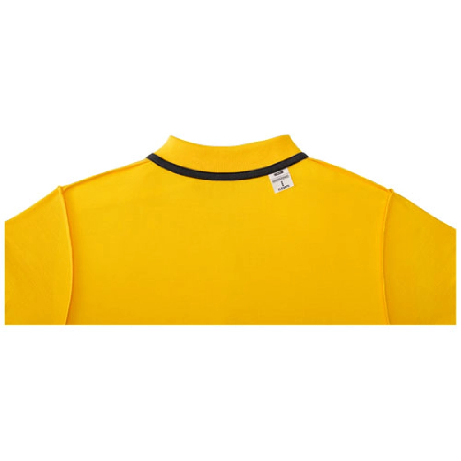 Helios koszulka damska polo z krótkim rękawem PFC-38107104 żółty
