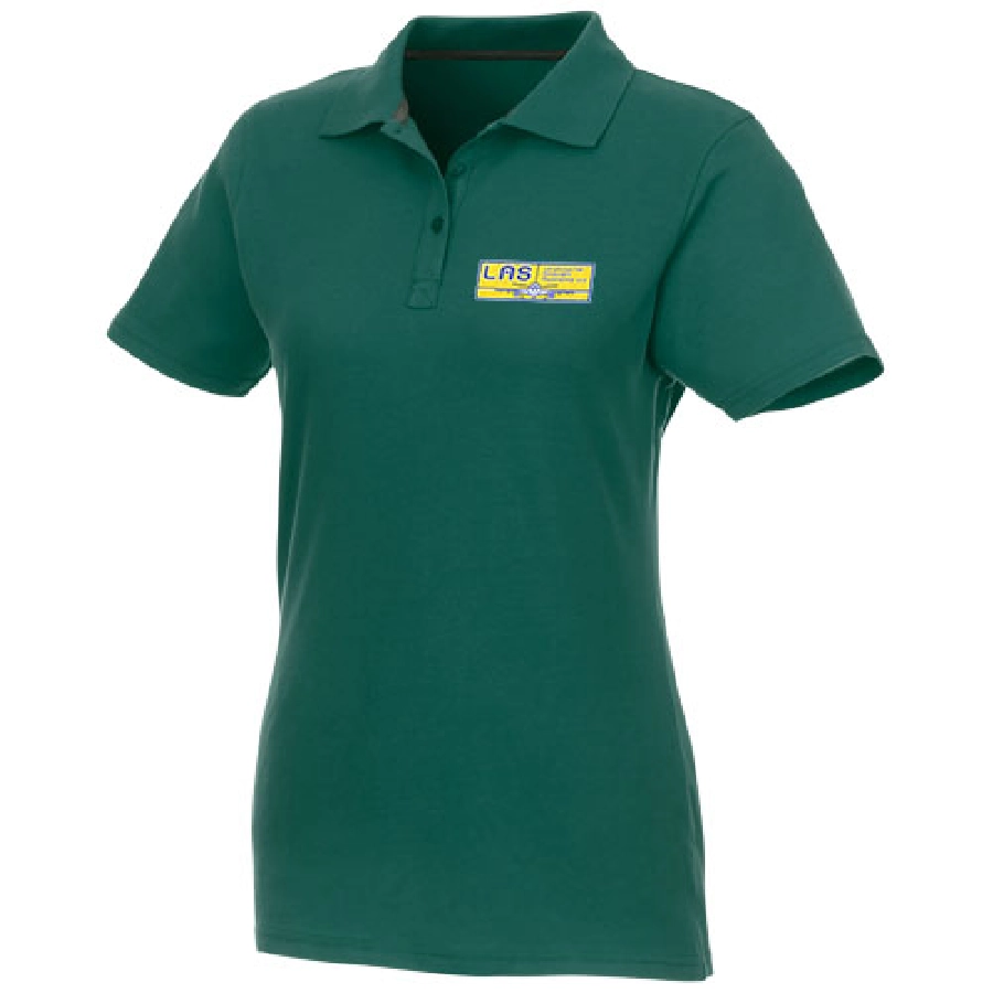 Helios koszulka damska polo z krótkim rękawem PFC-38107603 zielony