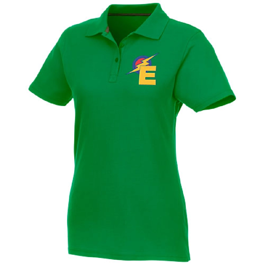 Helios koszulka damska polo z krótkim rękawem PFC-38107692 zielony