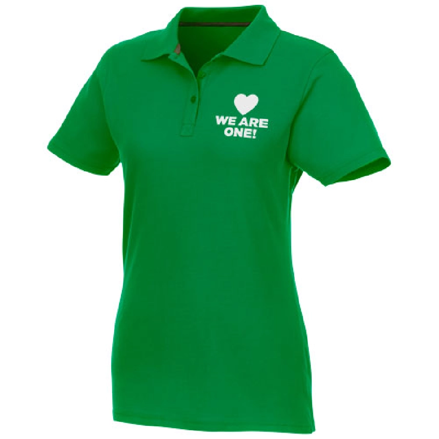 Helios koszulka damska polo z krótkim rękawem PFC-38107690 zielony