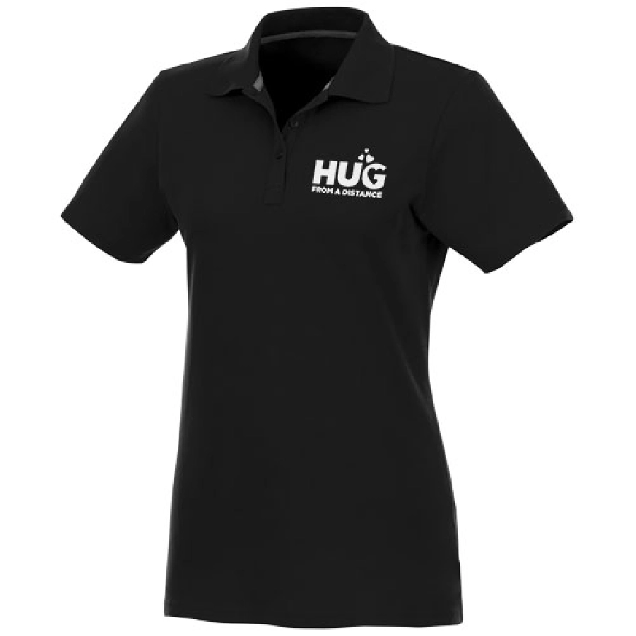 Helios koszulka damska polo z krótkim rękawem PFC-38107991 czarny