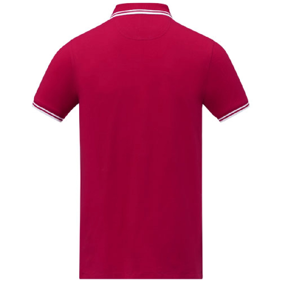 Męska koszulka polo Amarago z kontrastowymi paskami i krótkim rękawem PFC-38108214