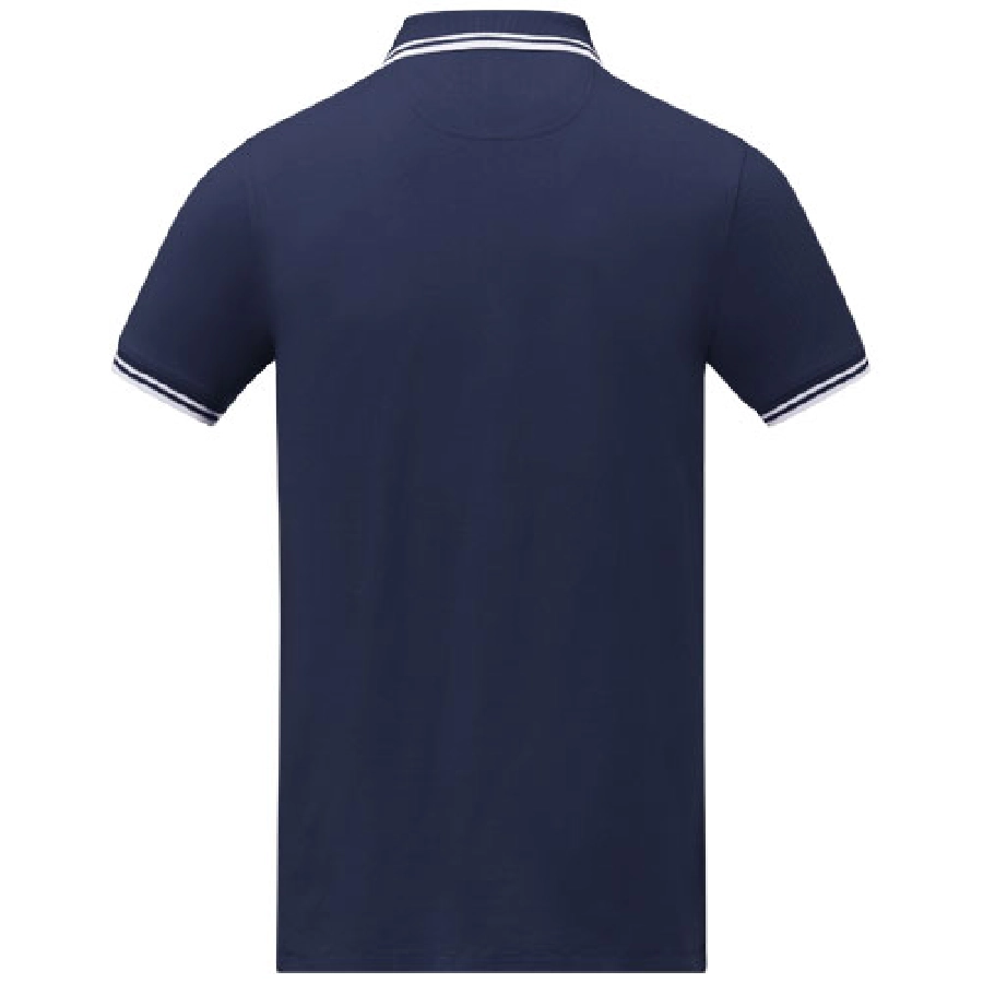Męska koszulka polo Amarago z kontrastowymi paskami i krótkim rękawem PFC-38108556
